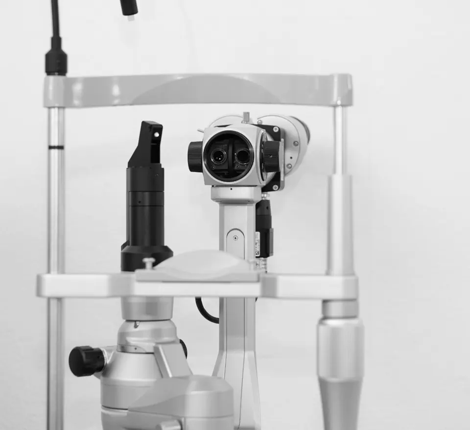 Spaltlampe zur Untersuchung der Augen